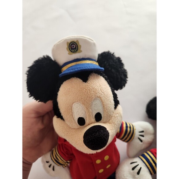 Disney Cruise Line Captain Mickey And Minnie Mouse Plush Stuffed Animal - Picture 8 of 8